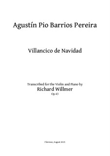 Villancico de Navidad, Op.43: Villancico de Navidad by Agustín Pío Barrios Mangoré, Richard Willmer