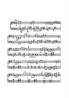 Etude for Piano: Etude for Piano by Antonín Dvořák