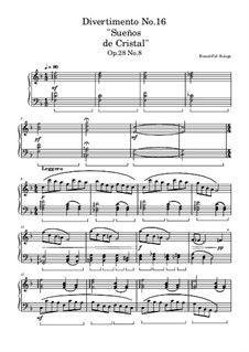 Divertimento No.16, Op.28 No.8: Divertimento No.16 by Franco Martínez Secco