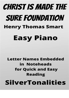 Christ Is Made the Sure Foundation: For easy piano by Henry Smart