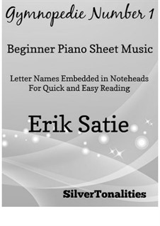 No.1: For beginner piano 2nd Edition by Erik Satie