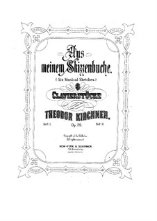 Aus meinem Skizzenbuch, Op.29: Nr.1 Ungarisch by Theodor Kirchner