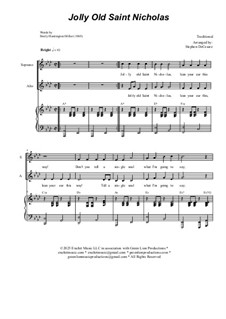 Jolly Old St. Nicholas: SAB by folklore
