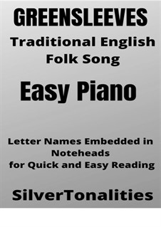 Piano version: For easy piano by folklore