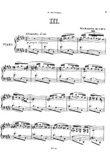 Four Preludes for Piano, Op.12: Preludes No.3-4 by Felix Blumenfeld