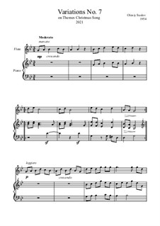 A new joy has come: For flute and piano by Olexiy Suslov