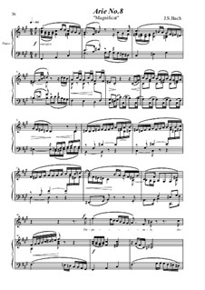 Magnificat in D Major, BWV 243: Aria No.8 by Johann Sebastian Bach