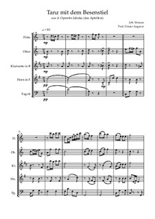 Tanz mit dem Besenstil aus 'Jabuka': Tanz mit dem Besenstil aus 'Jabuka' by Johann Strauss (Sohn)