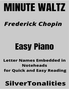 No.1 in D Flat Major: For easy piano by Frédéric Chopin