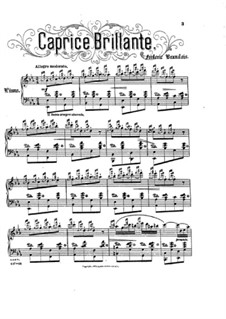 Caprice Brilliant, Op.40: Caprice Brilliant by Frederick Brandeis