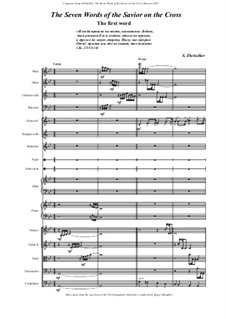 The Seven Words of the Savior on the Cross Score: The Seven Words of the Savior on the Cross Score by Sergey Zheludkov