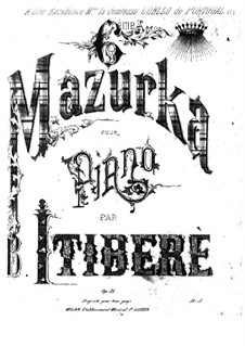 Mazurka No.6 in E Major, Op.31: Mazurka No.6 in E Major by Brasílio Itiberê da Cunha