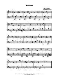 Kalinka: For zither by folklore