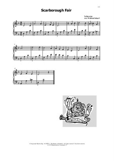 Scarborough Fair: For zither by folklore