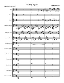 Instrumental version: For symphonic band by Adolphe Adam