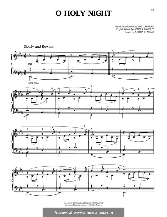 Piano version: For a single performer by Adolphe Adam