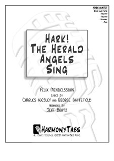 Ensemble version: For brass quartet by Felix Mendelssohn-Bartholdy