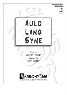 Vocal-instrumental version: For woodwind quartet by folklore