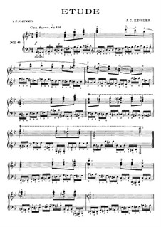 Twenty-Four Etudes for Piano, Op.20: Etude No.6 in G Minor by Joseph Christoph Kessler
