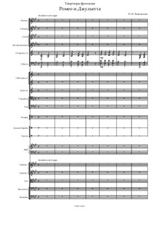 Complete Overture: Full score, parts by Pyotr Tchaikovsky