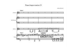 Piano Improvisation 23, Op.10: Piano Improvisation 23 by Andrejs Skuratovs