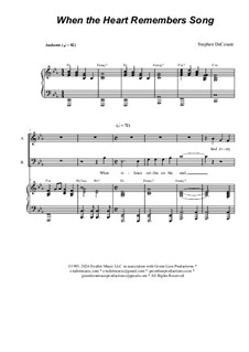 When the Heart Remembers Song: When the Heart Remembers Song by Stephen DeCesare