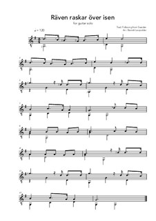 Räven raskar över isen: Räven raskar över isen by folklore