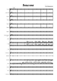 Bossa nova, Ор.53: Для саксафон-альта и эстрадно-симфонического оркестра by Victor Zhdamirov