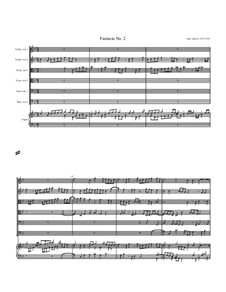 Fantasia No.2, for Six Viols and Organ: Fantasia No.2, for Six Viols and Organ by John Jenkins
