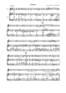 Frottola: Frottola by Jusquin d'Ascanio