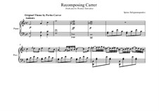Recomposing Carrer: Recomposing Carrer by Spiros Deligiannopoulos
