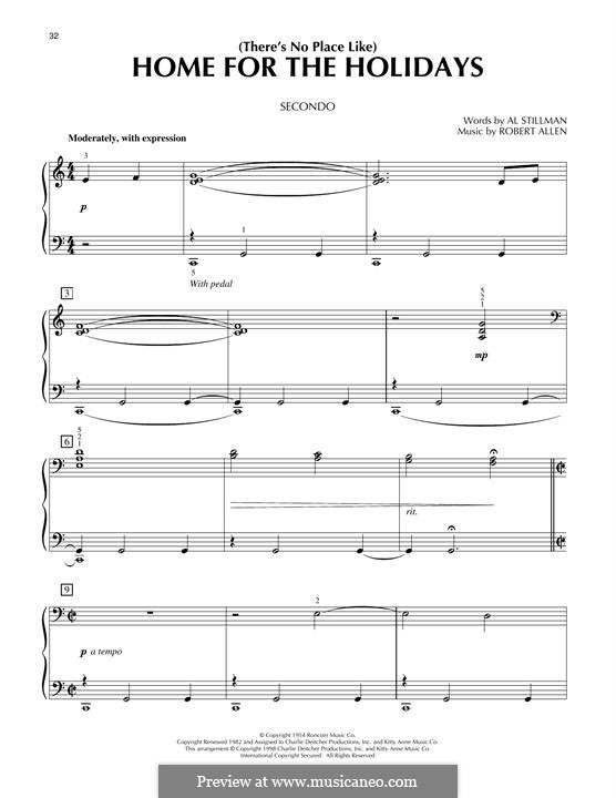 Piano version: For four hands by Robert Allen