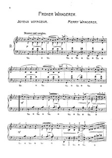 Scenes of Travel, Op.17: No.2 Merry Wanderer by Adolf Jensen