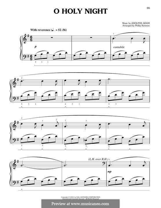 Piano version: For a single performer by Adolphe Adam