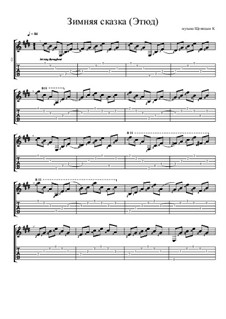 Зимняя сказка (Этюд): Зимняя сказка (Этюд) by Konstantin Schenitsyn