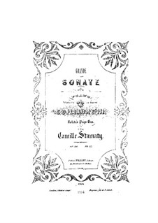 Grand Sonata for Piano in C Minor, Op.20: Movement I by Camille-Marie Stamaty