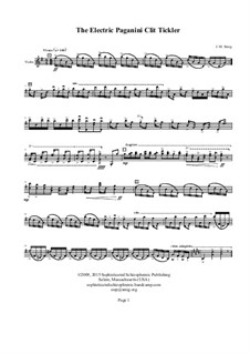The Electric Paganini Clit Tickler: The Electric Paganini Clit Tickler by J. M. Smig