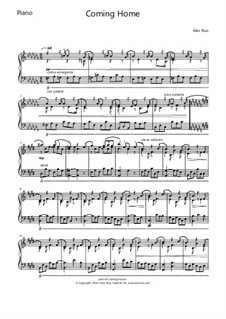 Coming Home, Op.28: Coming Home by Alex Ruis