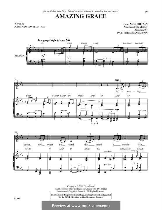 Vocal version: For voice and piano by folklore