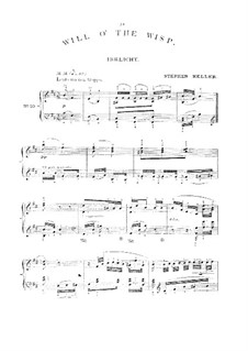 No.9 Irrlicht (Will o' the Wisp): Arrangement for piano by Franz Schubert