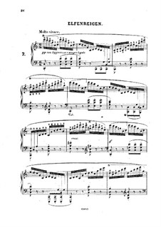 Douze Etudes de Salon, Op.5: Etude No.7 Dance of the Elfs by Adolf von Henselt