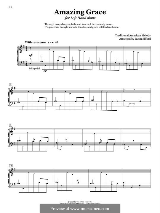 Piano version: For a single performer by folklore