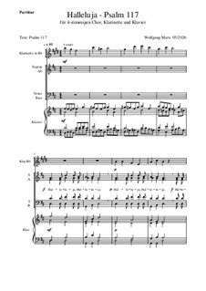 Halleluja – Psalm 117: Chor by Wolfgang Marx