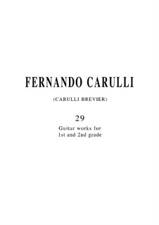 Selected Works for Guitar: For a single performer by Ferdinando Carulli