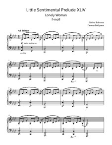 Volume 11: Prelude 44 'Lonely Woman' by Galina Bobrova