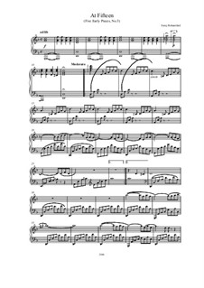 At Fifteen (Five Early Pieces): No.3 by Seraj Rohanifard