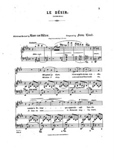 Le désir: Le désir by Franz Liszt