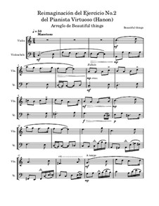 Reimaginación del Ejercicio No.2 del Pianista Virtuoso: Reimaginación del Ejercicio No.2 del Pianista Virtuoso by Charles-Louis Hanon