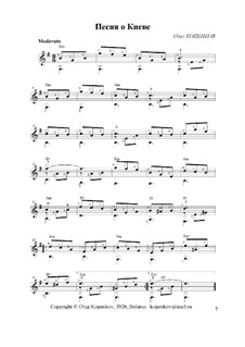 Песня о Киеве, Op.97 No.7: Песня о Киеве by Oleg Kopenkov