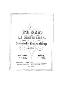 Two Spanish National Dances , Op.89: For guitar by Johann Kaspar Mertz